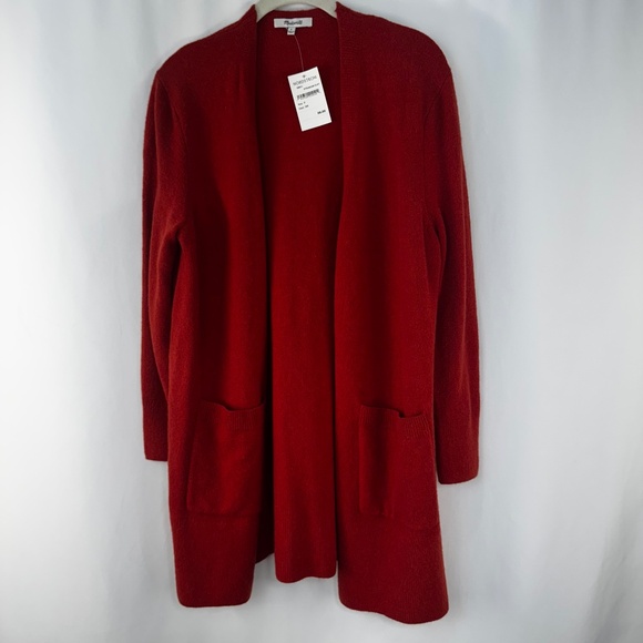 Madewell Kent Cardigan Sweater | Women’s Size S| Etruscan Clay Oran - Picture 1 of 7